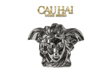 Home Couture - Tượng Silver Medusa - A Fusion Of Fascination - CẬU HAI HOME DECOR