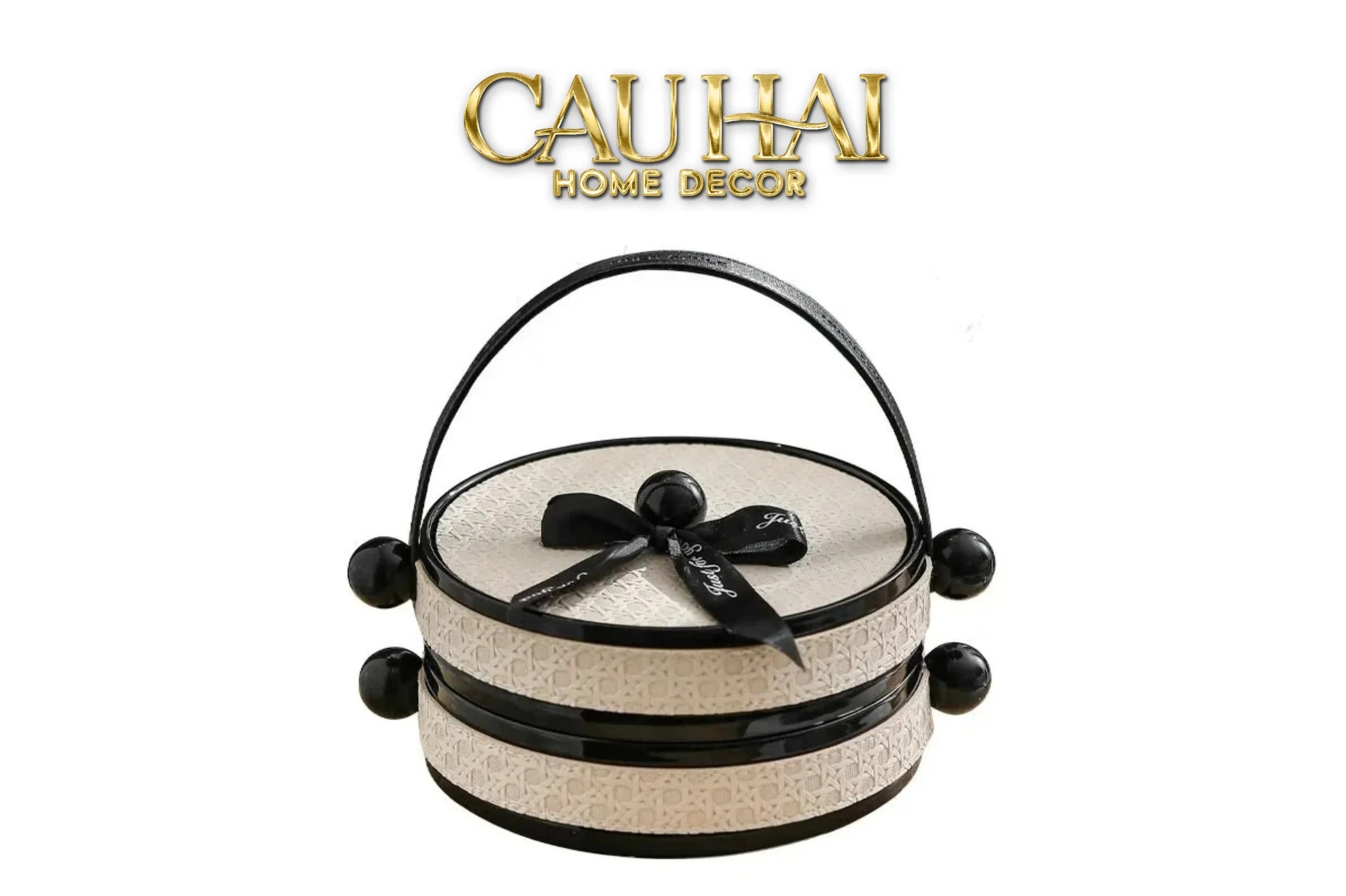 Hộp Bánh Mứt Deux Niveaux Petite Joan-CẬU HAI HOME DECOR