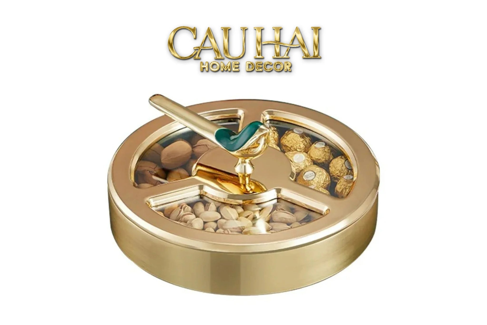 Hộp Bánh Mứt Glorious Auré Oiseau Royale-CẬU HAI HOME DECOR