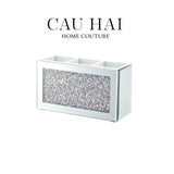 HỘP ĐỰNG 3 NGĂN CRYSTAL MIRROR