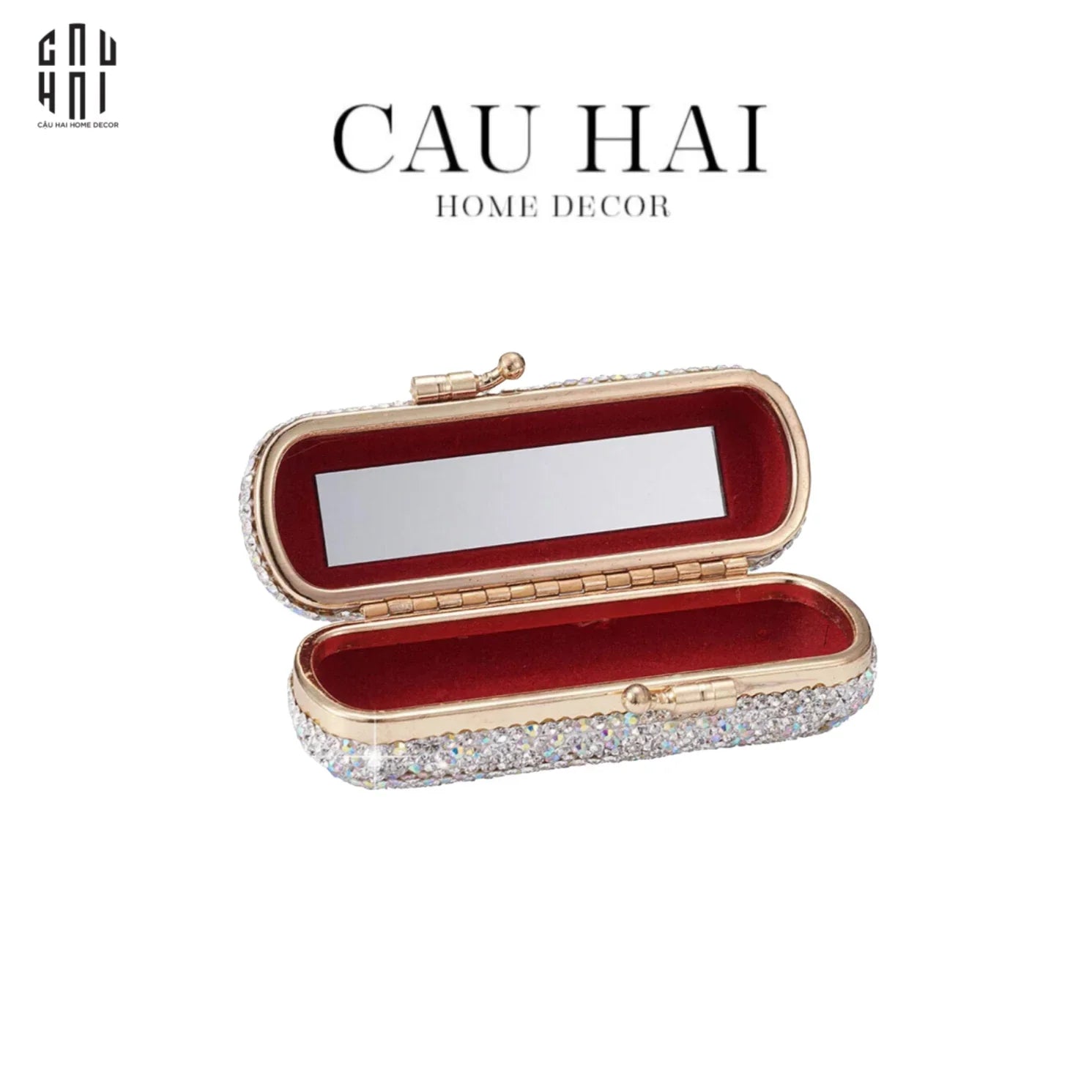 HỘP ĐỰNG SON DIAMOND BLING BLING