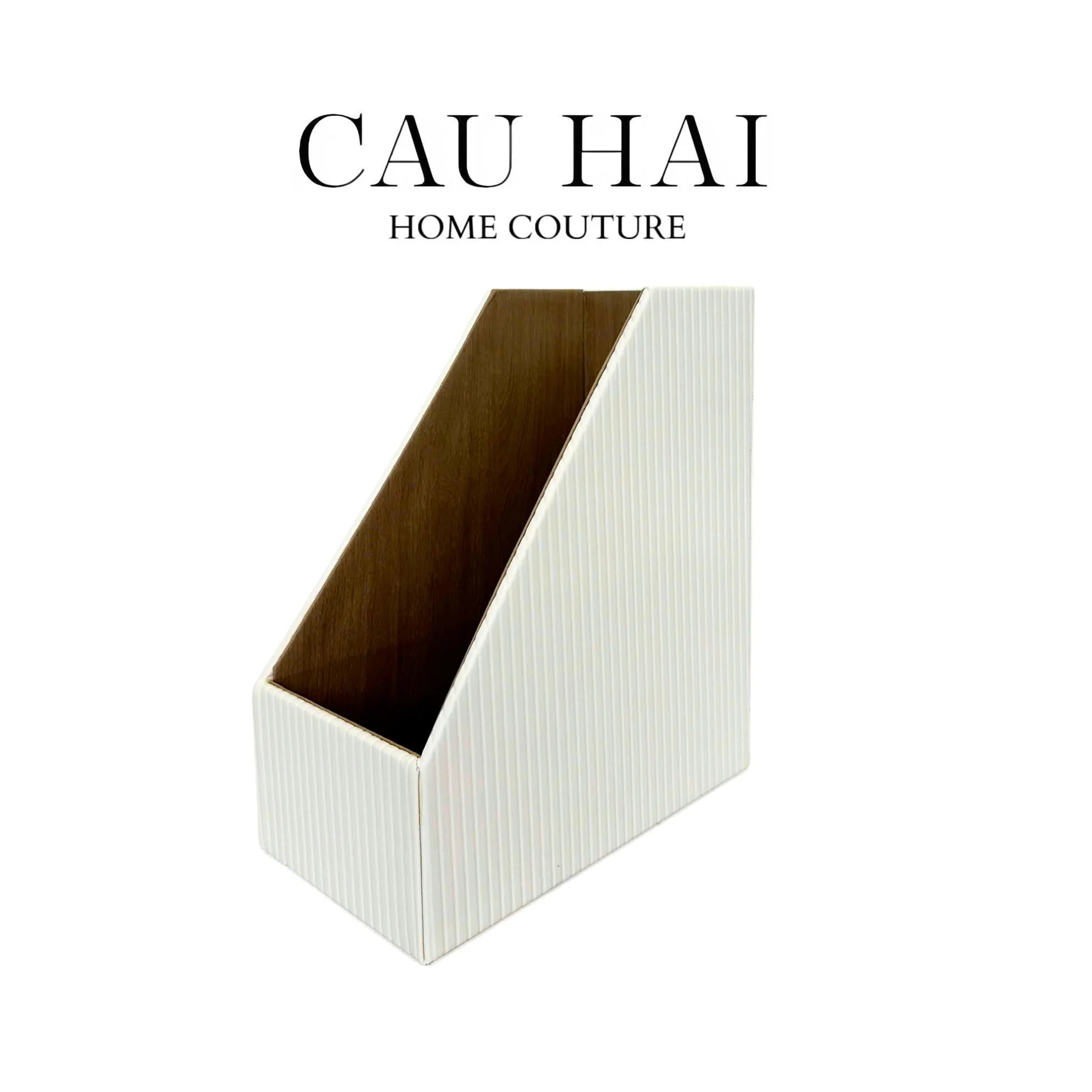 Hộp Đựng Tài Liệu Da Ivory File Holder-CẬU HAI HOME DECOR