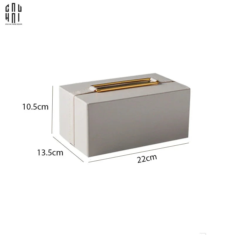 HỘP GIẤY TRESOR - CREAM