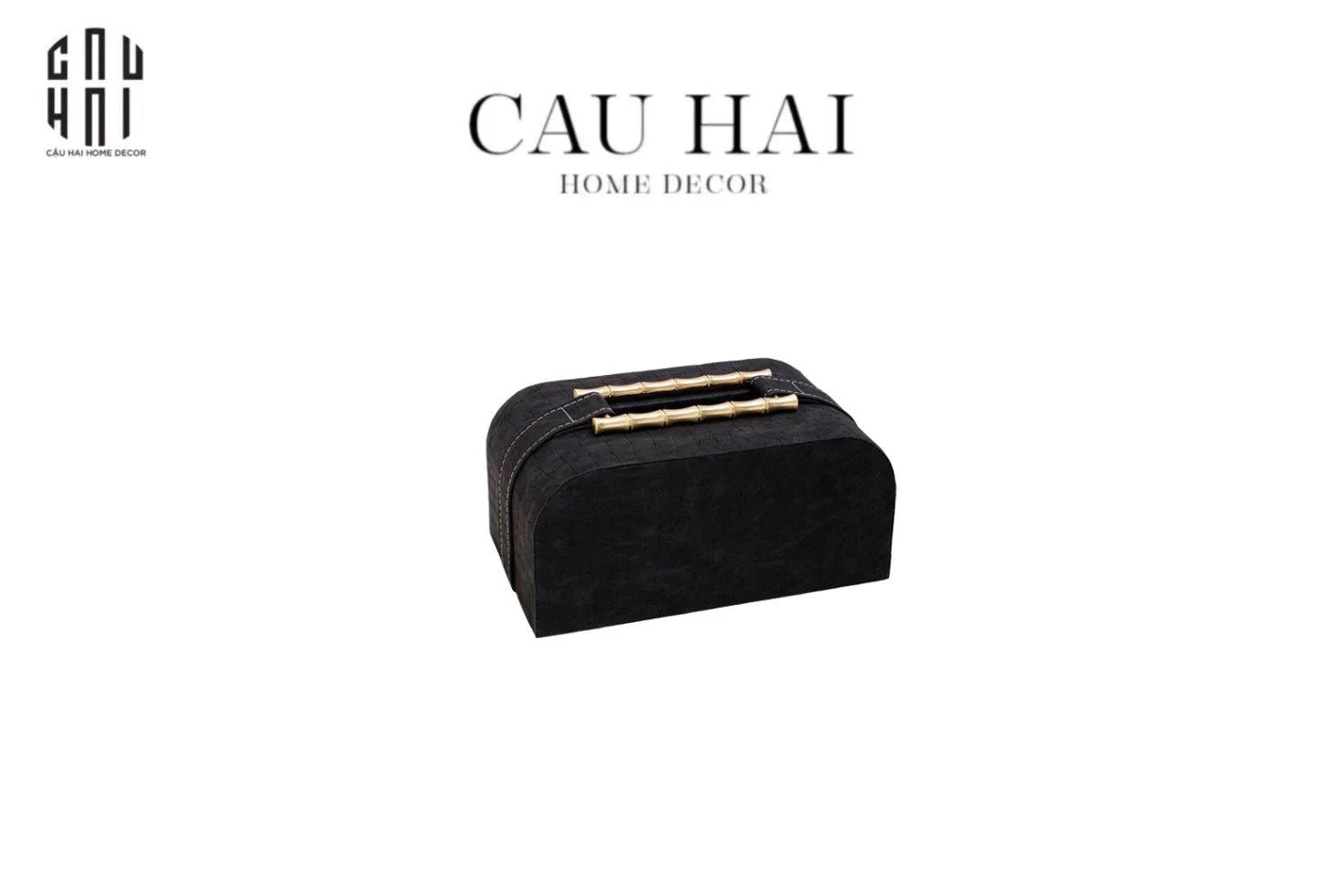 HỘP KHĂN GIẤY BAMBOO BLACK