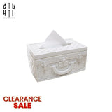 Hộp Khăn Giấy Composite Blanc Louis Trunk Up - CẬU HAI HOME DECOR