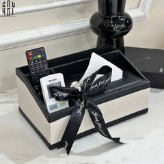Hộp Khăn Giấy Da Black Mystic-HỘP KHĂN GIẤY-CẬU HAI HOME DECOR