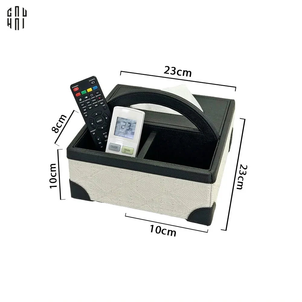 HỘP KHĂN GIẤY DA HANDY BLACK MYSTIC