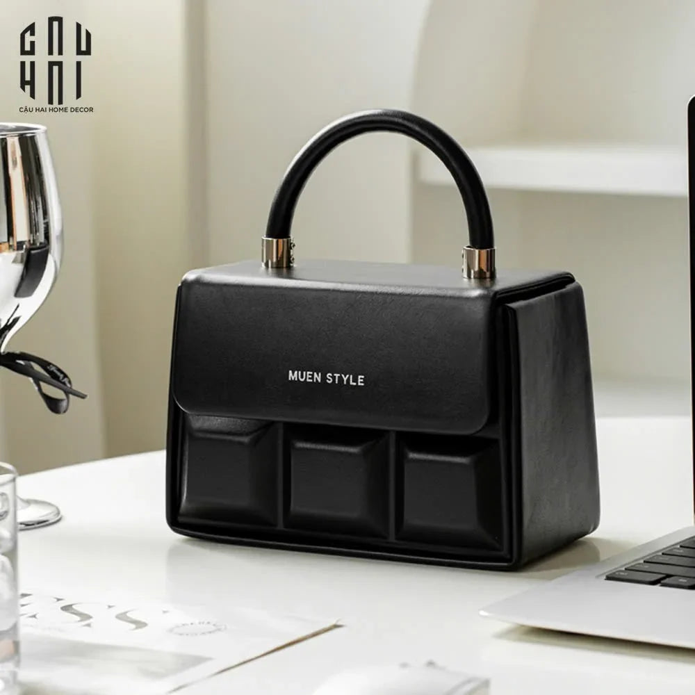 hop-khan-giay-da-savoir-la-damme-iconique-lady-bag-hop-khan-giay-cau-hai-home-decor-5 - CẬU HAI HOME DECOR