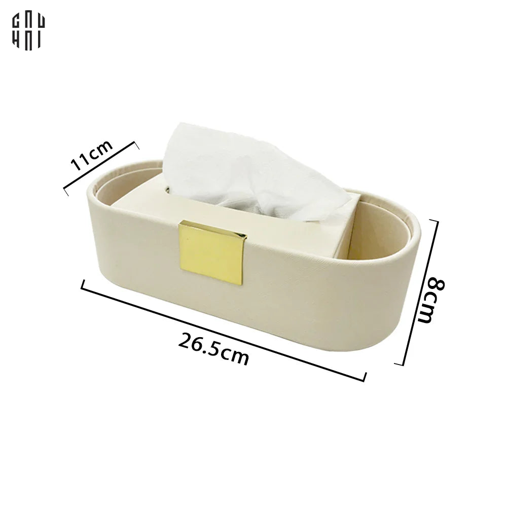 HỘP KHĂN GIẤY DA ULTRA WHITE MARIUS SS25