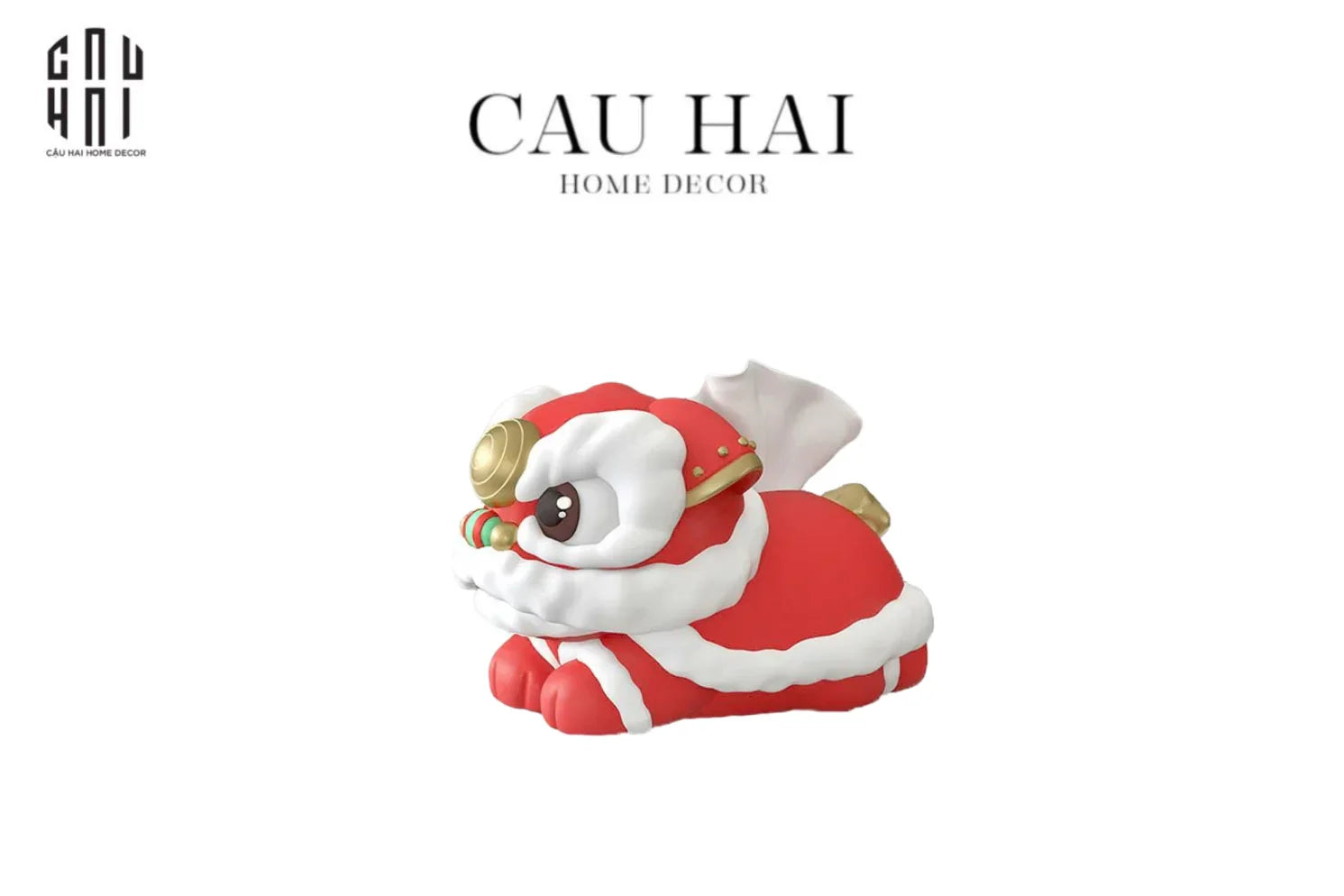HỘP KHĂN GIẤY KỲ LÂN ĐỎ