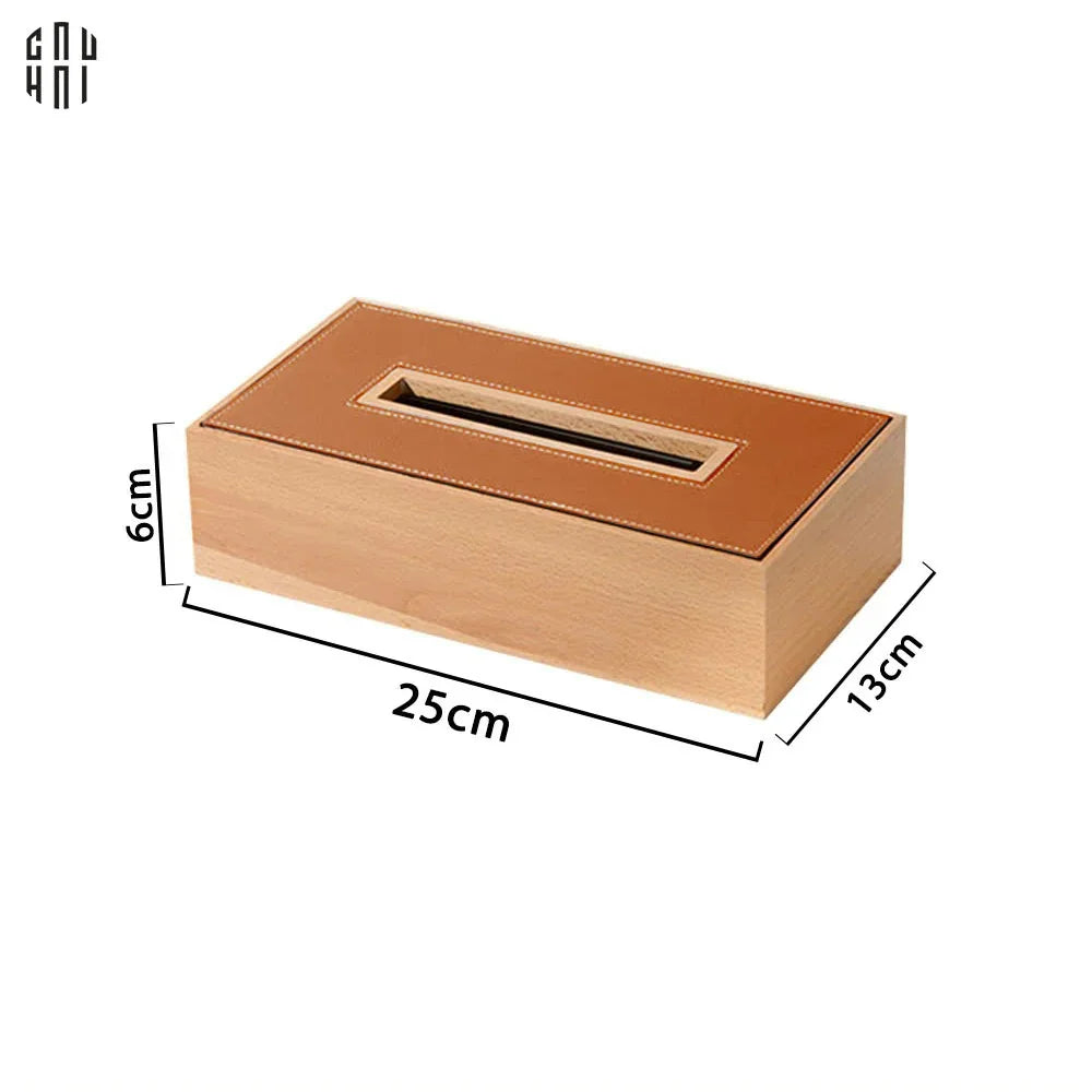 HỘP KHĂN GIẤY WOODY ETHAN - BROWN