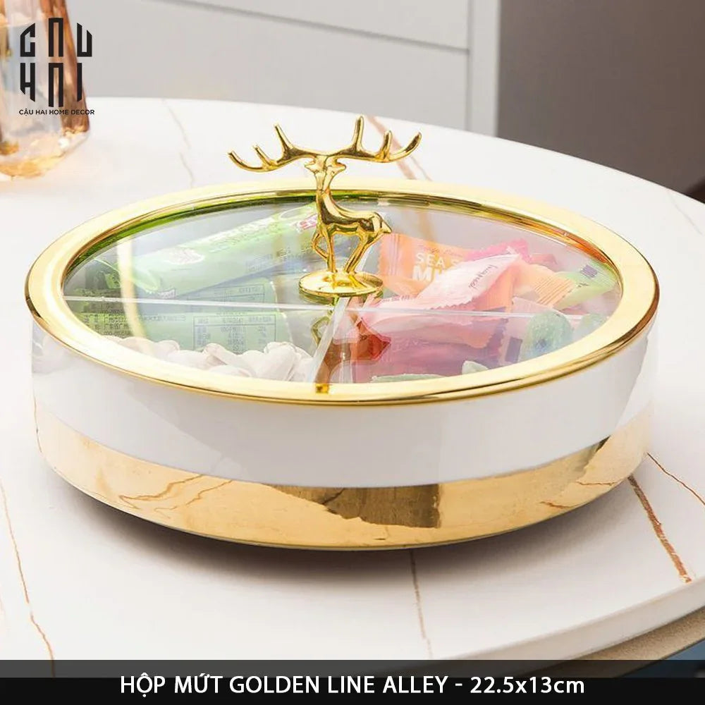 HỘP MỨT GOLDEN LINE ALLEY-CẬU HAI HOME DECOR
