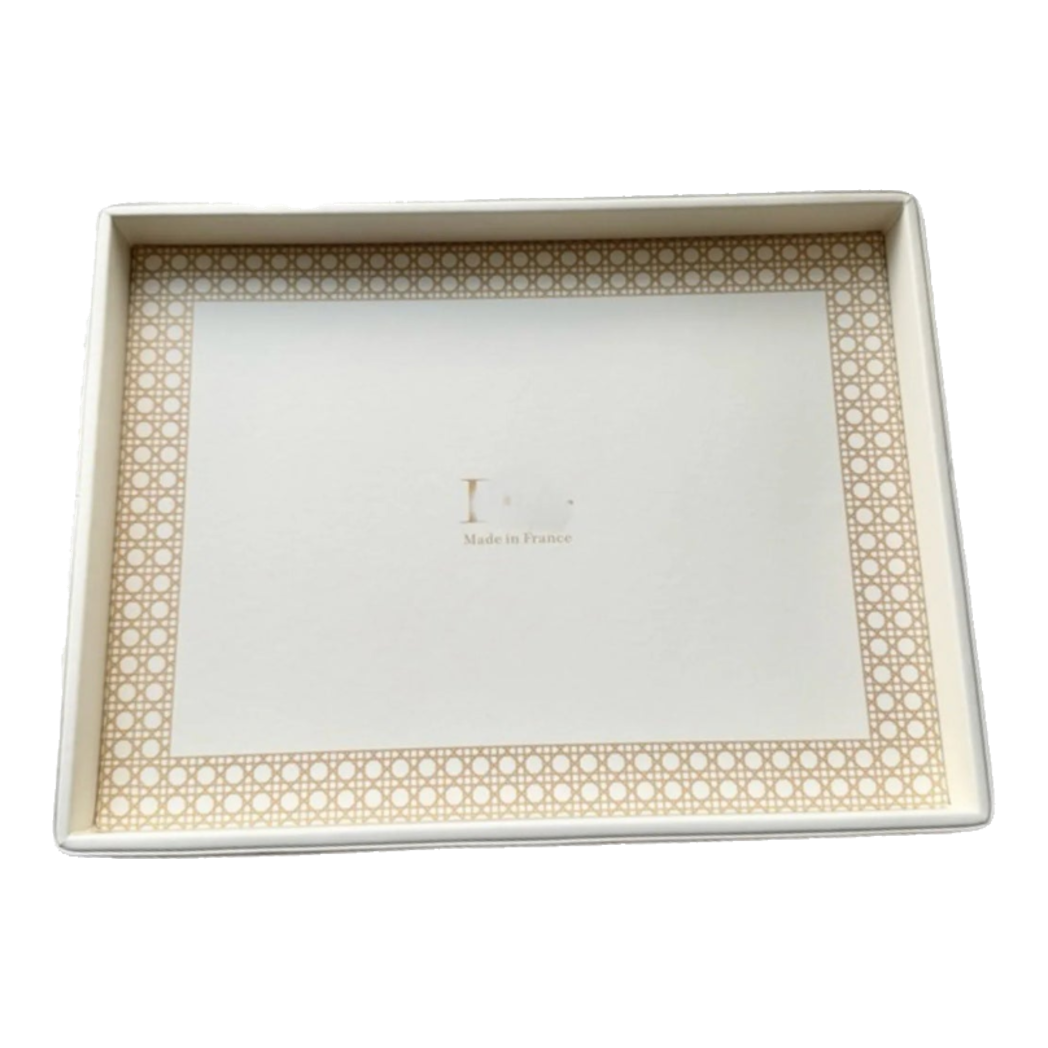 Maison Couture - Khay Da Chữ Nhật Haute Leather D'Ivoire D Class Atélier  30X40