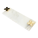 Khay Đá Chữ Nhật Mini Manhattan Urban Terrace Marble Tray - Special Clover Knob 15 X 30