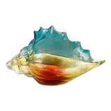 Khay Thuỷ Tinh Vỏ Ốc Arc-En-Ciel Shell Petit Handcrafted Decorative Trays 23.5 ×12.5