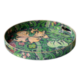 Khay Tròn Acrylic Veridant Forest Baroque Decorative Trays D33