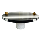 Maison De Nature - Marble Stone Art Tray - Khay Đá Tự Nhiên L'Oracle Blanc Ou Noir-KHAY TRANG TRÍ-Đối tác tại Trung Quốc theo từng đơn đặt hàng-CẬU HAI HOME DECOR