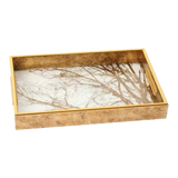 Maison Couture - Khay Gương Chữ Nhật  Timeless Forest Deity Rectangular Tray 26.5x40.5