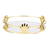 Haute Folie - Khay Tròn Mặt Gương Bàn Trang Điểm Pearl Reflection 20cm