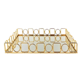 Khay Gương Chữ Nhật Buckingham Mirror Tray 21x30