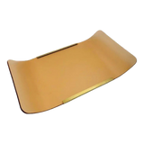 Khay Acrylic Ambre Purété Wavy Contour