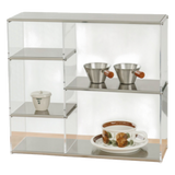Kệ 3.5 Tầng Acrylic Bậc Thang Metal Velvet Ladder Shelf Tiered Organizer - Cậu Hai Home Decor