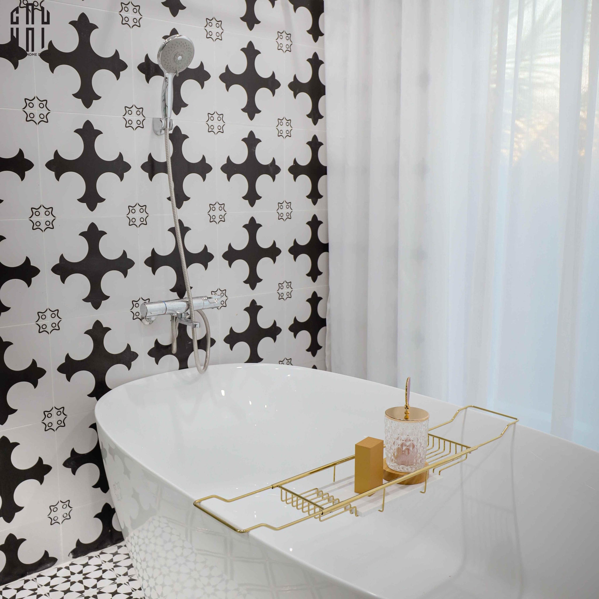 KỆ BỒN TẮM MARSHALL WHITE MARBLE SS25