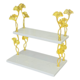 Kệ Đá Marble 2 Tầng Ginkgo Atelier D'Or - Cậu Hai Home Decor