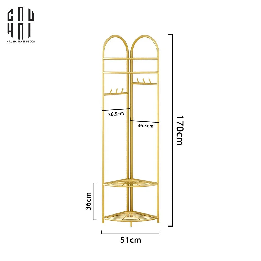 KỆ GÓC TREO ĐỒ ANDY SS25