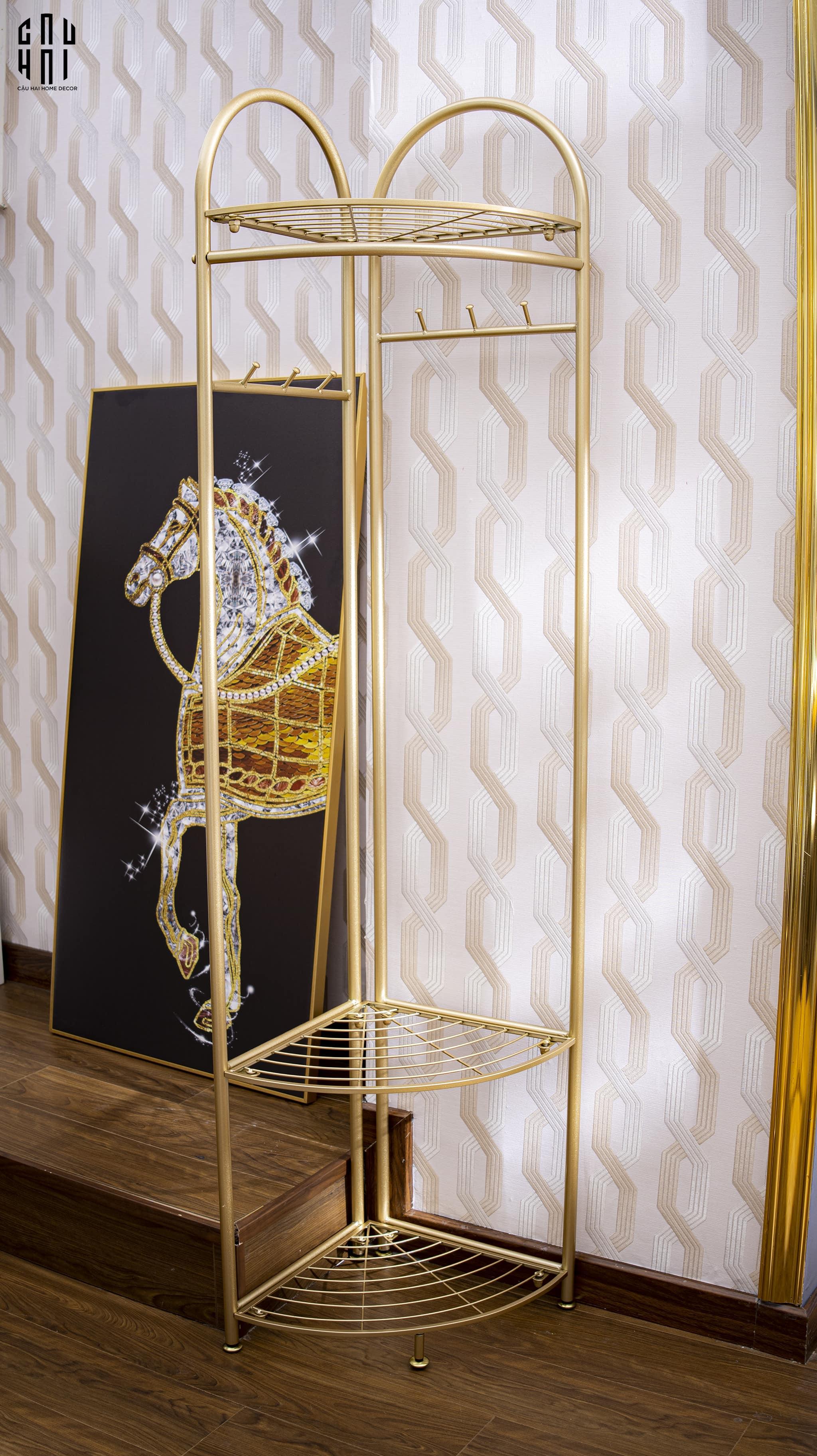 Kệ Góc Treo Quần Áo Andy Clothing Display Racks 51x170-CẬU HAI HOME DECOR