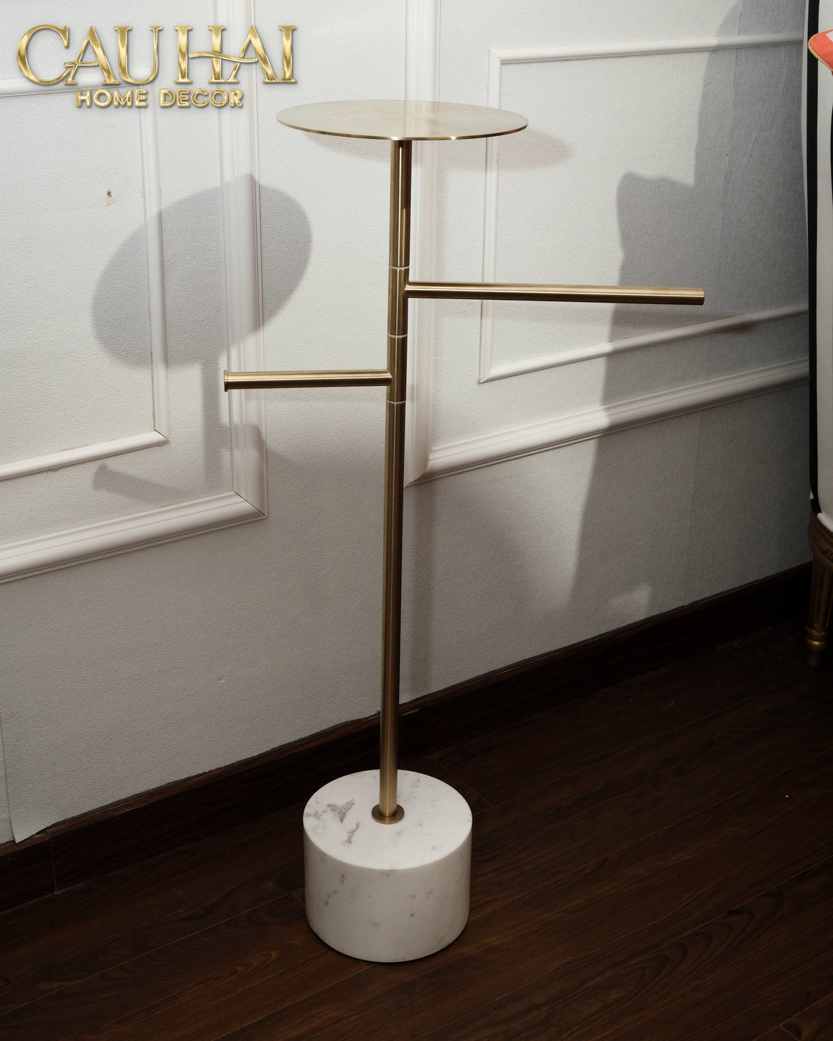 Kệ Nhà Tắm Đá Marble L'axe D'or – Gilded H85-PHỤ KIỆN NHÀ TẮM-CẬU HAI HOME DECOR-CẬU HAI HOME DECOR