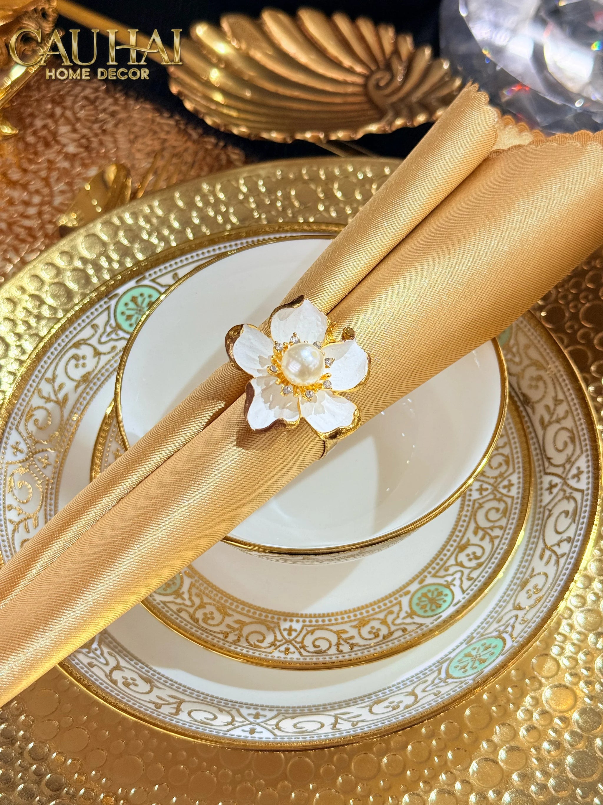 Khăn Ăn Lumière Dorée Napkin-CẬU HAI HOME DECOR