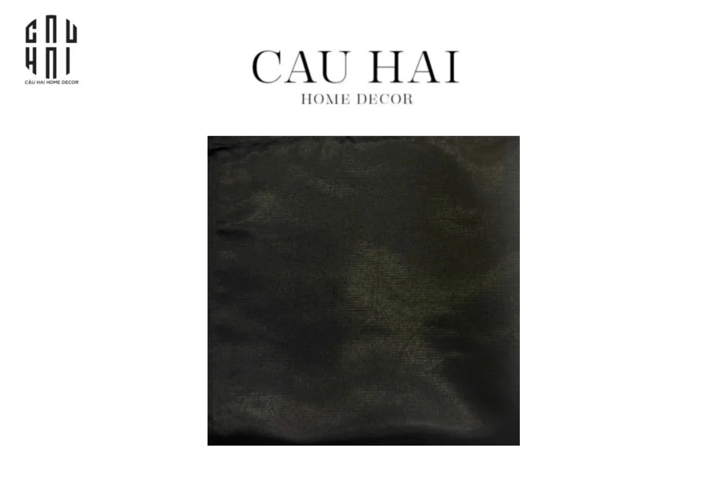 KHĂN ĂN - SILK NAPKIN BLACK ROYAL