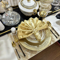 Khăn Ăn - Silk Napkin Golden Maison-KHĂN ĂN-CẬU HAI HOME DECOR