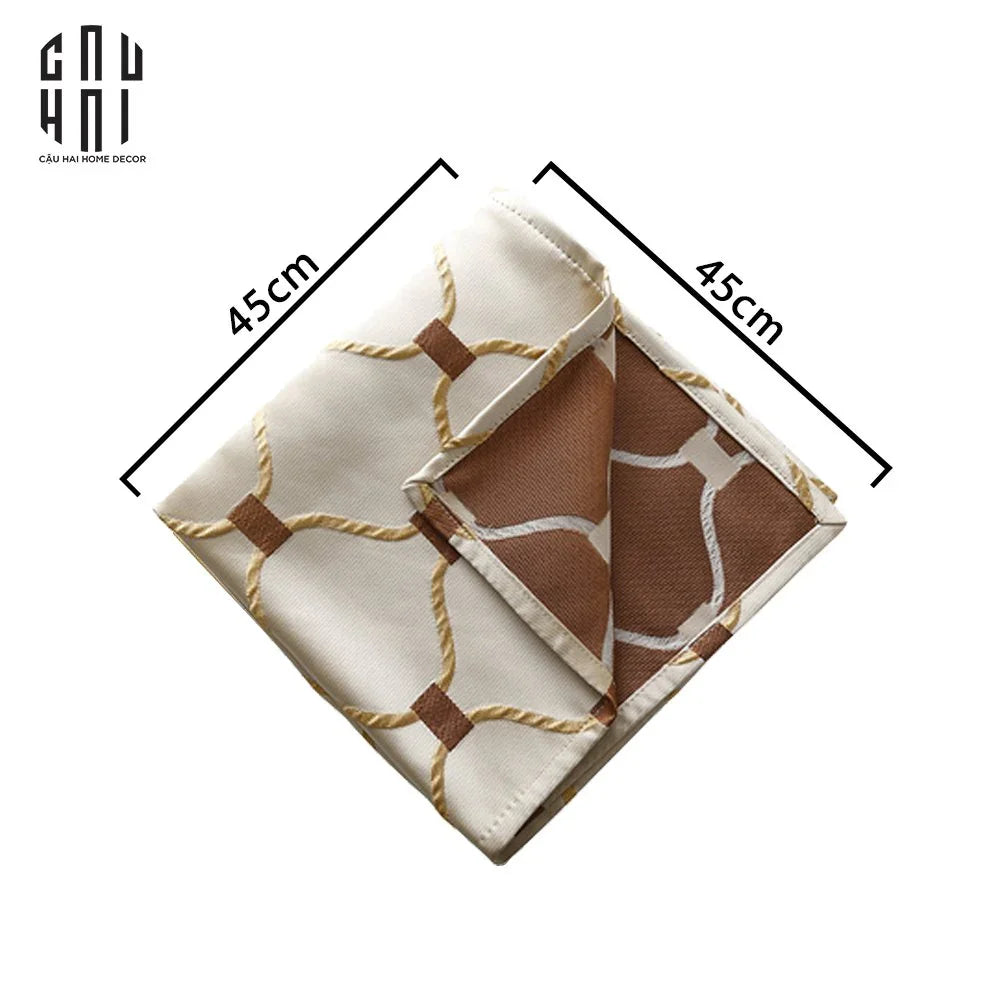 Khăn Ăn - Silk Napkin Myles-CẬU HAI HOME DECOR