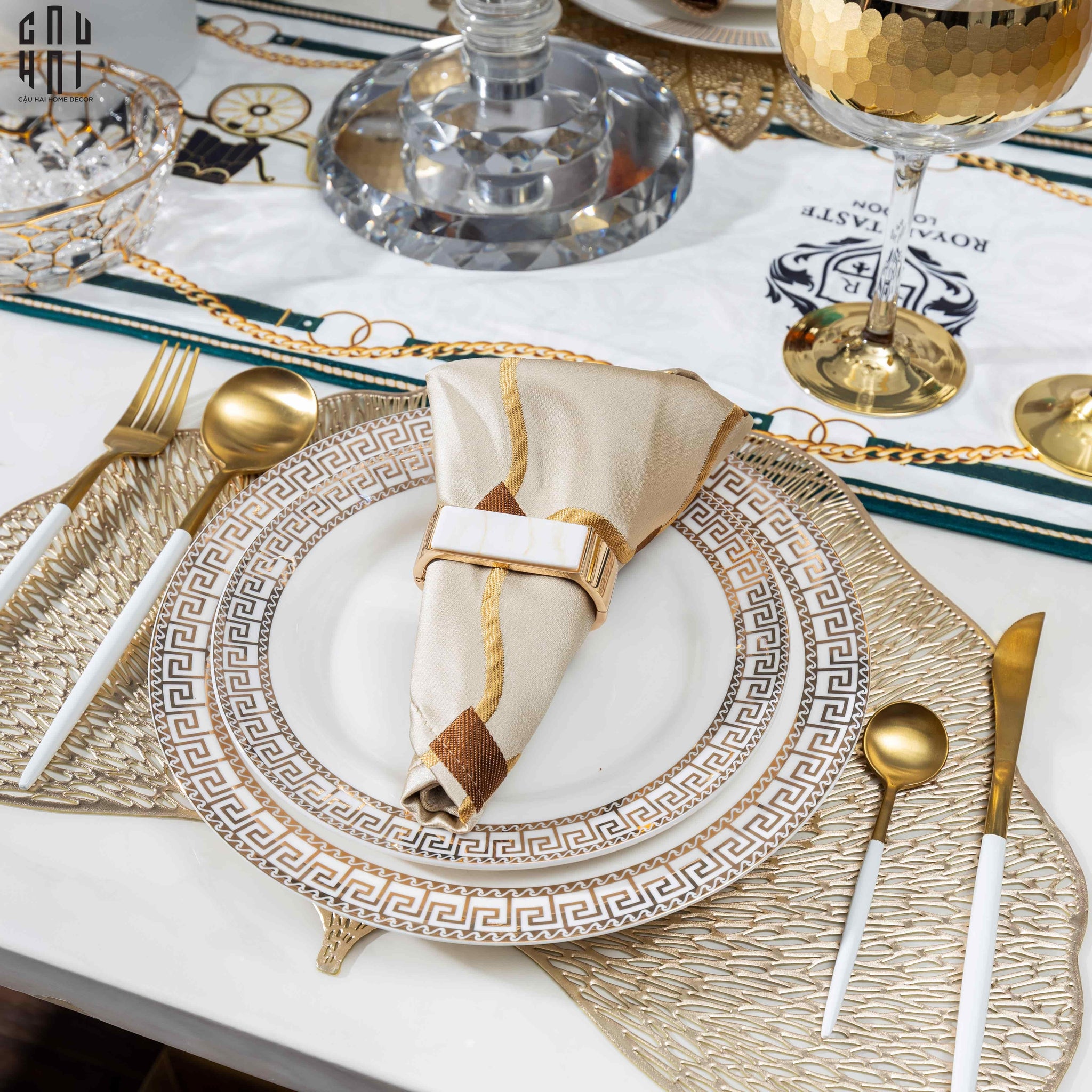Khăn Ăn - Silk Napkin Myles-CẬU HAI HOME DECOR