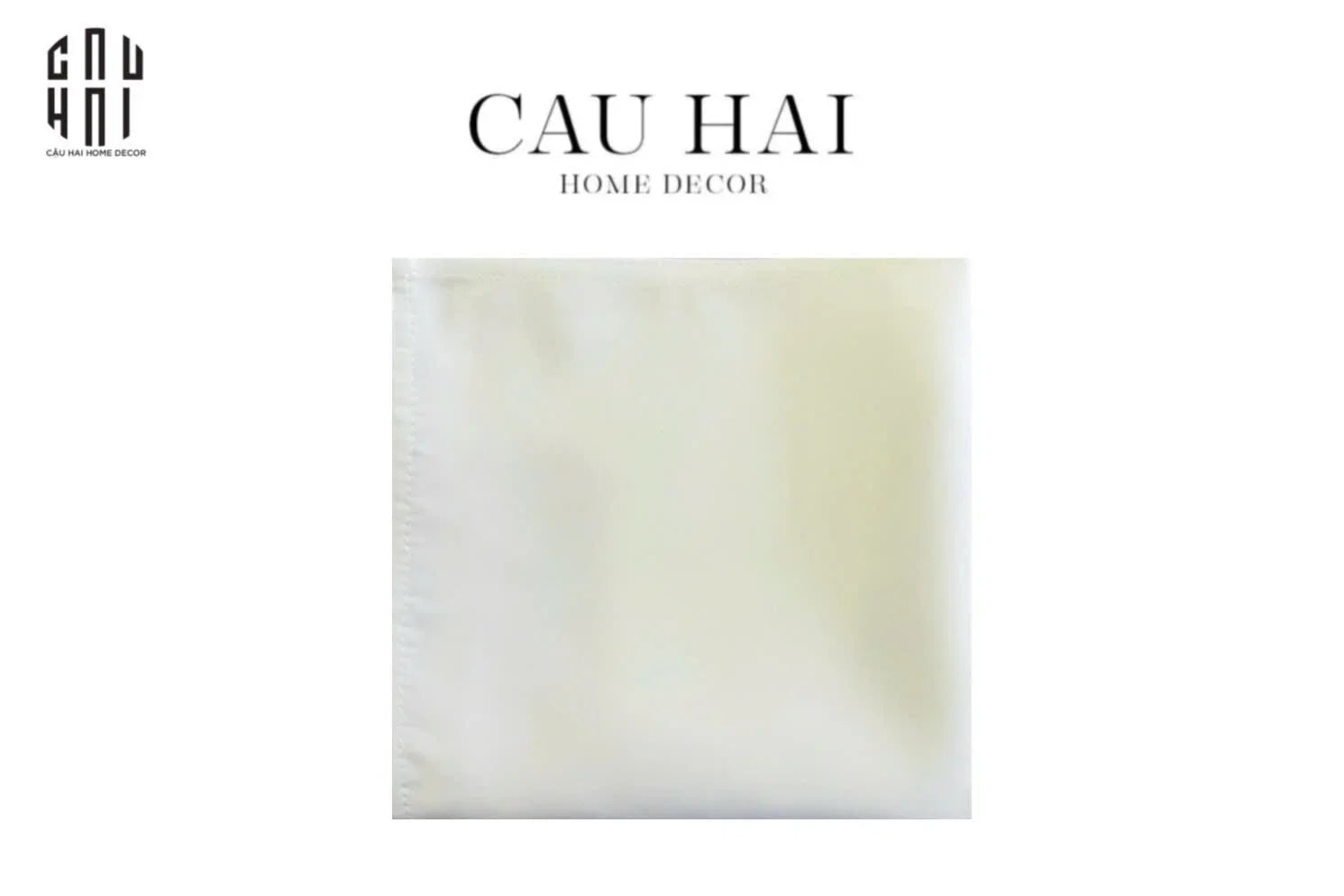 KHĂN ĂN - SILK NAPKIN WHITE ROYAL
