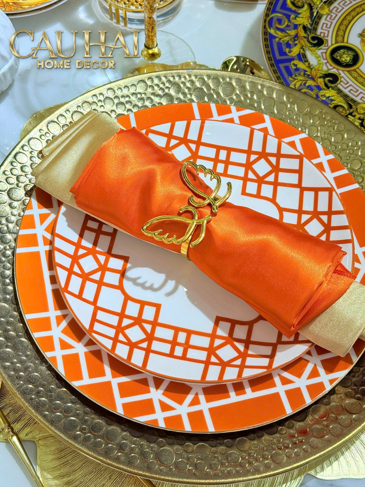 Khăn Ăn Vuông - Silk Napkin 50x50-KHĂN ĂN-CẬU HAI HOME DECOR