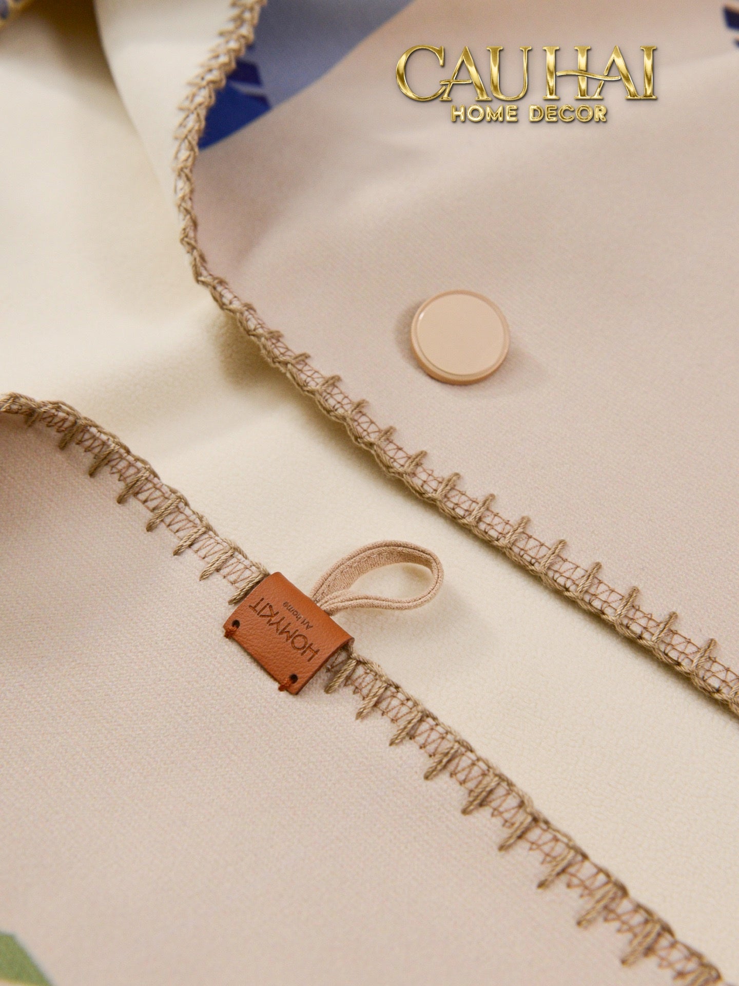 Khăn Cashmere Couture 55x180 - Le Cheval Solitaire - Button Édition - CẬU HAI HOME DECOR