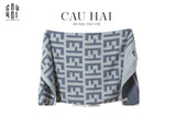 KHĂN TẮM 70x140 - FANCY BATH TOWEL - GRIS-CẬU HAI HOME DECOR