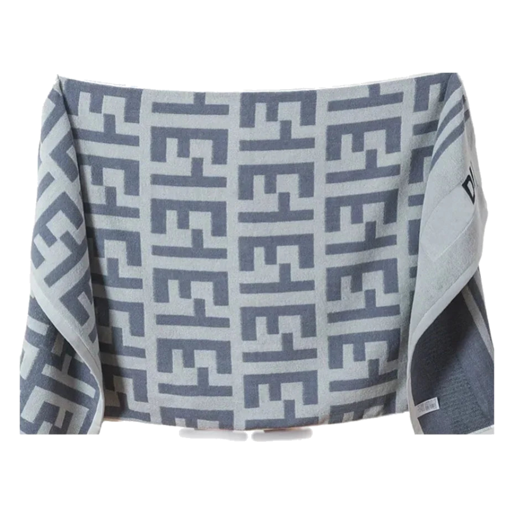 Khăn Tắm 70x140 Fancy Bath Towel Gris - Cậu Hai Home Decor