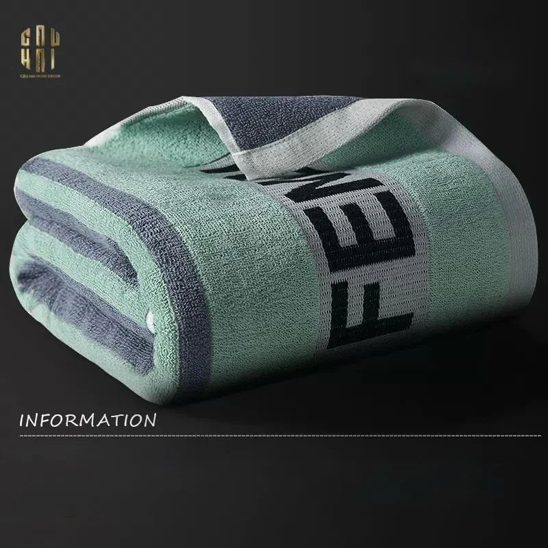 KHĂN TẮM 70x140 - FANCY / GRIS VERTE
