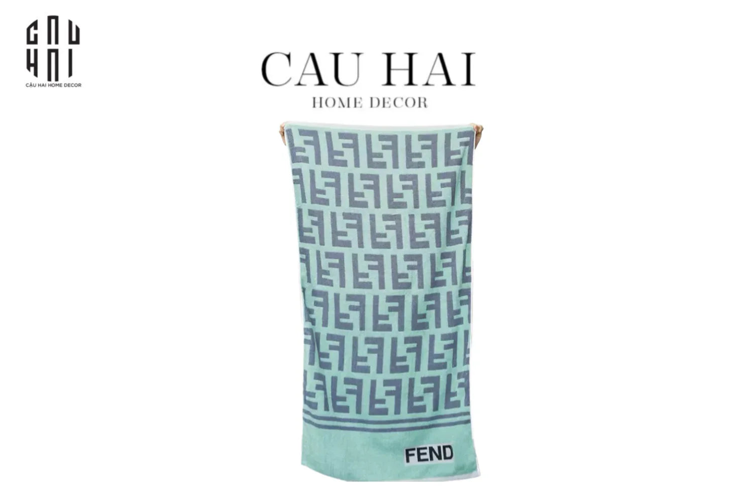 KHĂN TẮM 70x140 - FANCY / GRIS VERTE