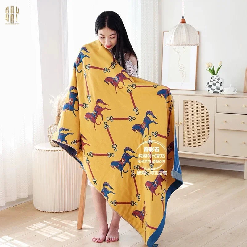 Khăn Tắm 90X180 Suite Class - Cheval Noble - Bath Towel-KHĂN TẮM-CẬU HAI HOME DECOR