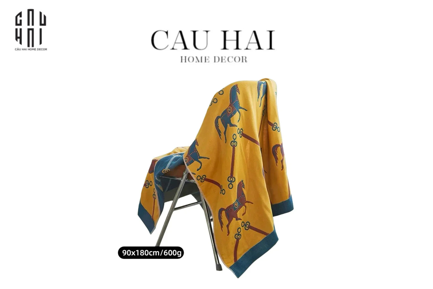Khăn Tắm 90X180 Suite Class - Cheval Noble - Bath Towel-KHĂN TẮM-CẬU HAI HOME DECOR