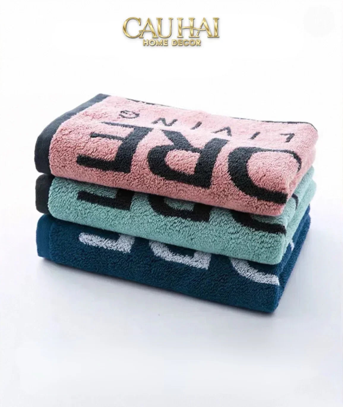 Khăn Thể Thao 38X120 - K.Shore Sporty Towel Pink-CẬU HAI HOME DECOR