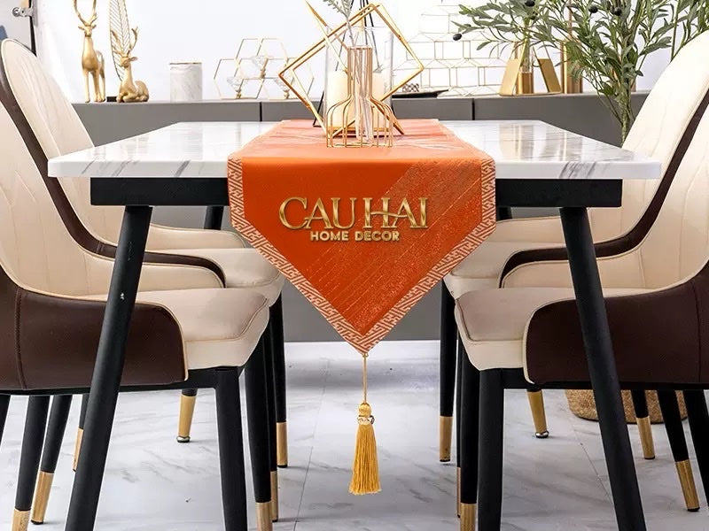 Khăn Trải Bàn - Gloire Impériale Terra Table Runner 30X210 - CẬU HAI HOME DECOR