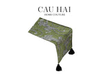 KHĂN TRẢI BÀN JARGUAR ÉMERAUDE SAUVAGE TABLE RUNNER 30X240-1- Cậu Hai Home Decor