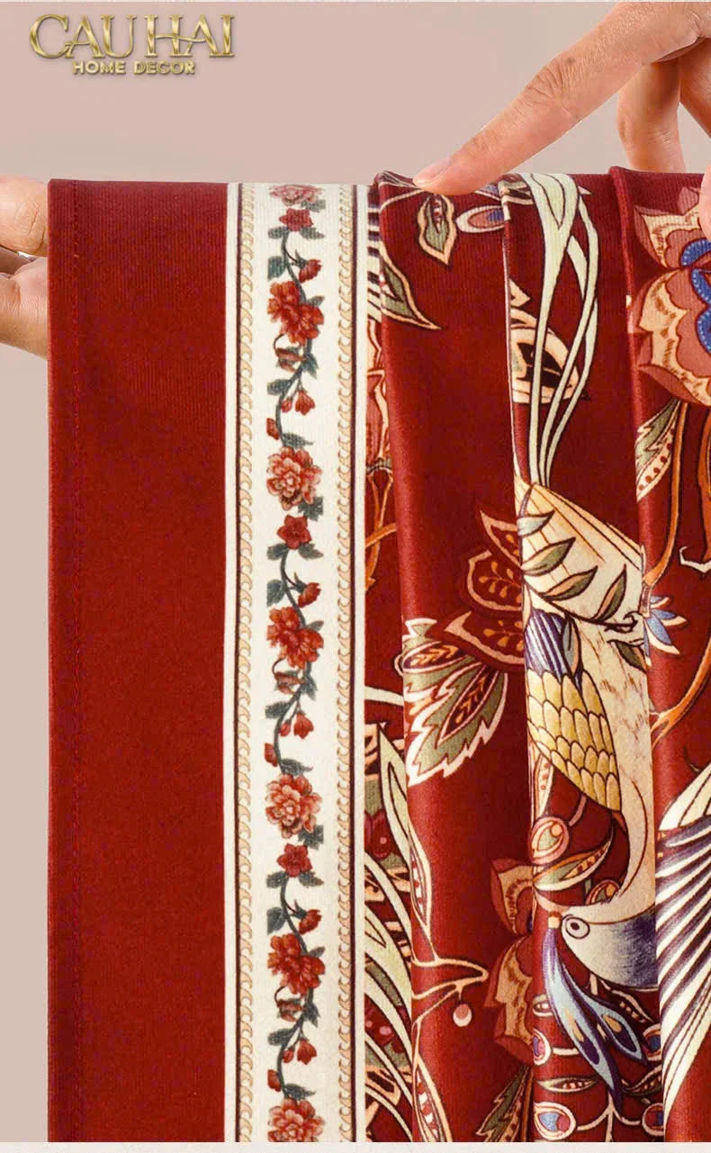tet-couture-khan-trai-ban-nhung-floral-rouge-table-runner-3m6-cau-hai-home-decor-4 - CẬU HAI HOME DECOR