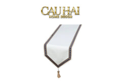 Khăn Trải Bàn - Opaline Lux Velvet D'Amour Table Runner 4M Table Runner-CẬU HAI HOME DECOR
